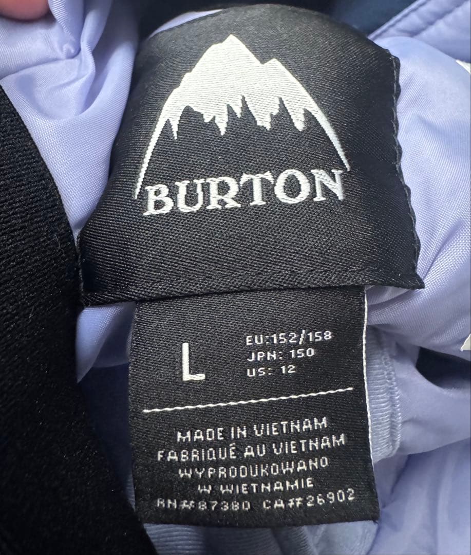 BURTON 子ども用スキーウェア Lサイズ