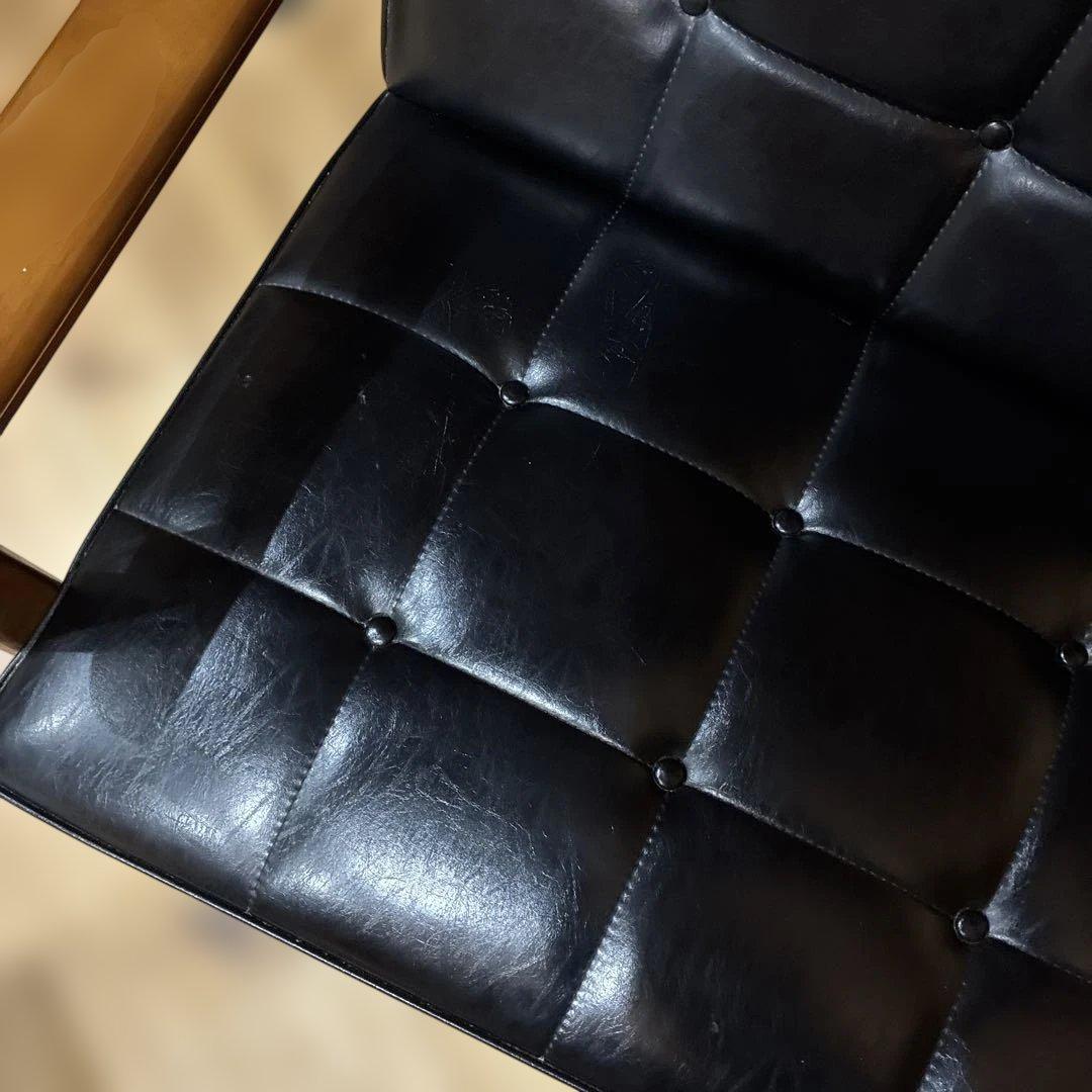 カリモク　2人掛けソファ　ブラック　FURNITURE