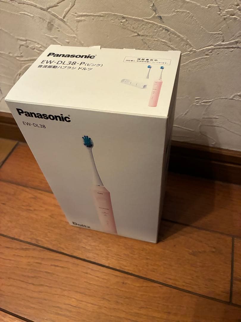 新品★パナソニック★音波振動歯ブラシ★ドルツ ★EW-DL38-P