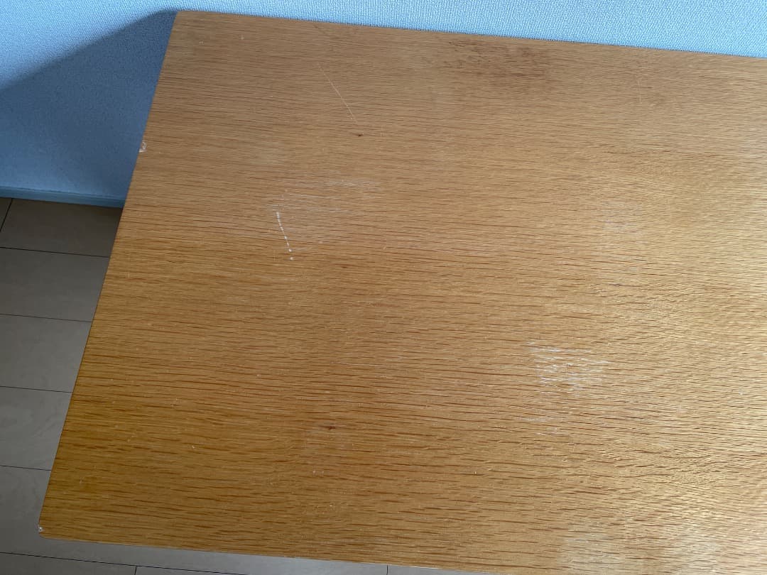 【送料込み】無印 リビングでもダイニングでもつかえるテーブル 幅1300