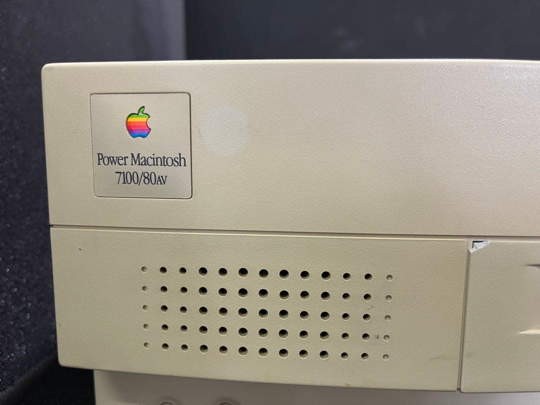 Macデスクトップ Power Macintosh 7100/80AV