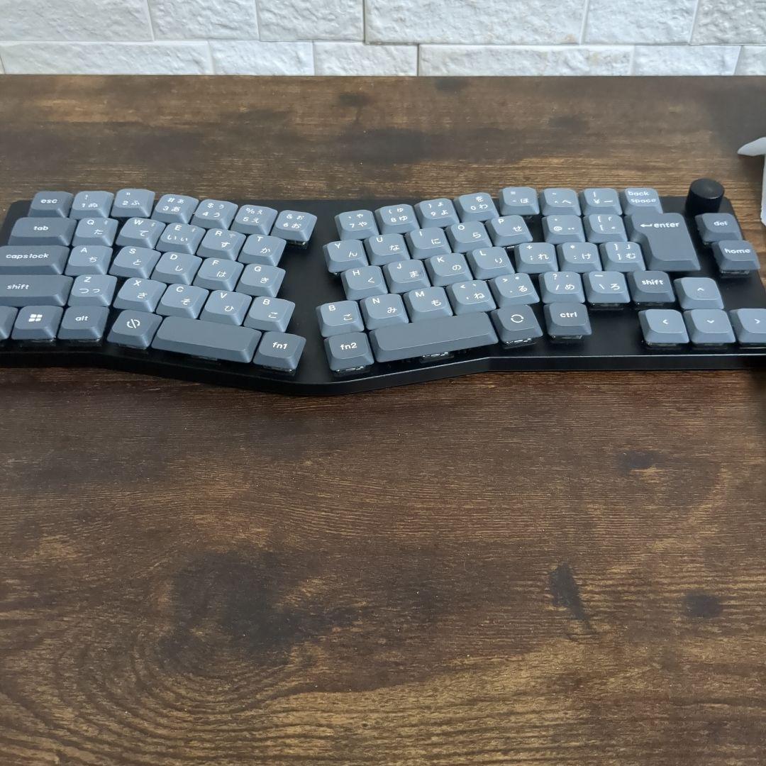 極美品 Keychron K11 Max 65% RGB ホットスワップ 茶軸