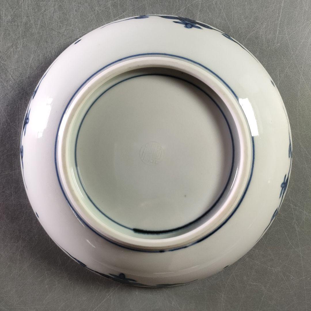 A940-5/萬暦意鳳凰画中皿7客/小皿/小鉢/向付/銘々皿/色絵/