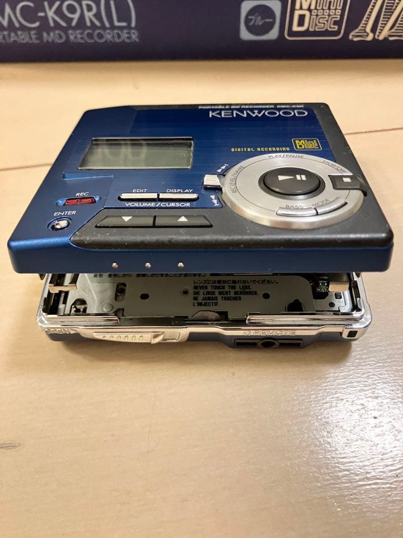 KENWOOD ポータブルMDプレイヤー　DMC-K9R