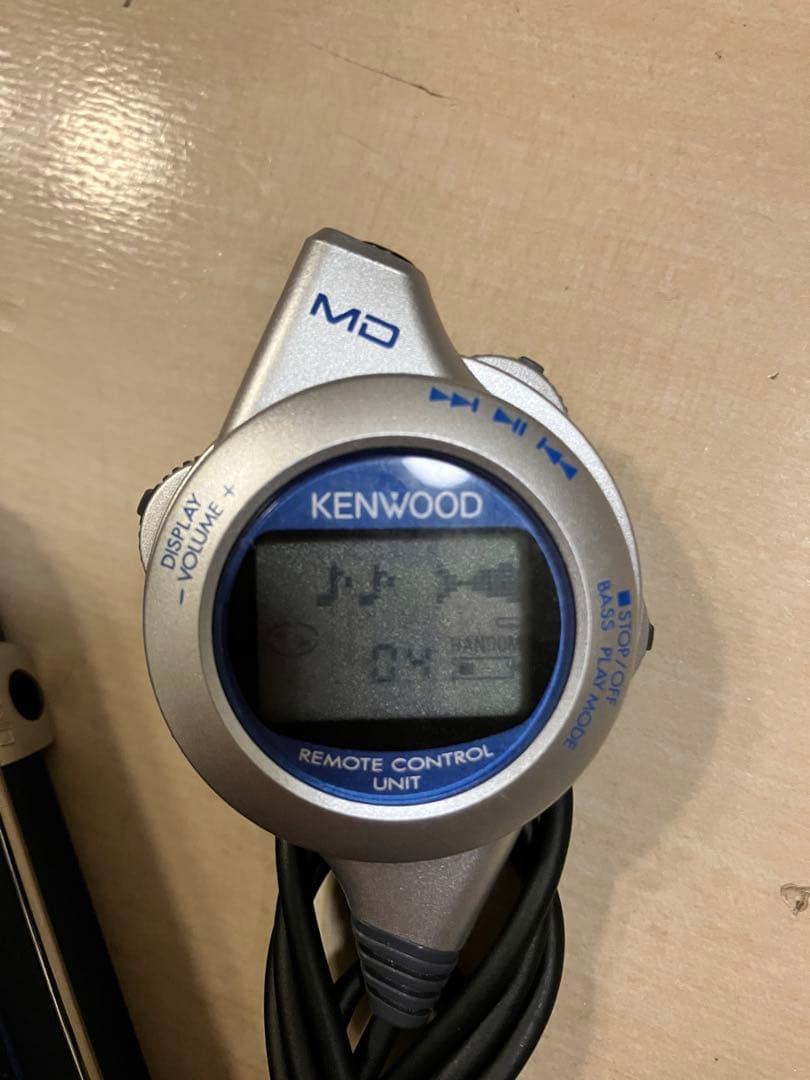 KENWOOD ポータブルMDプレイヤー　DMC-K9R