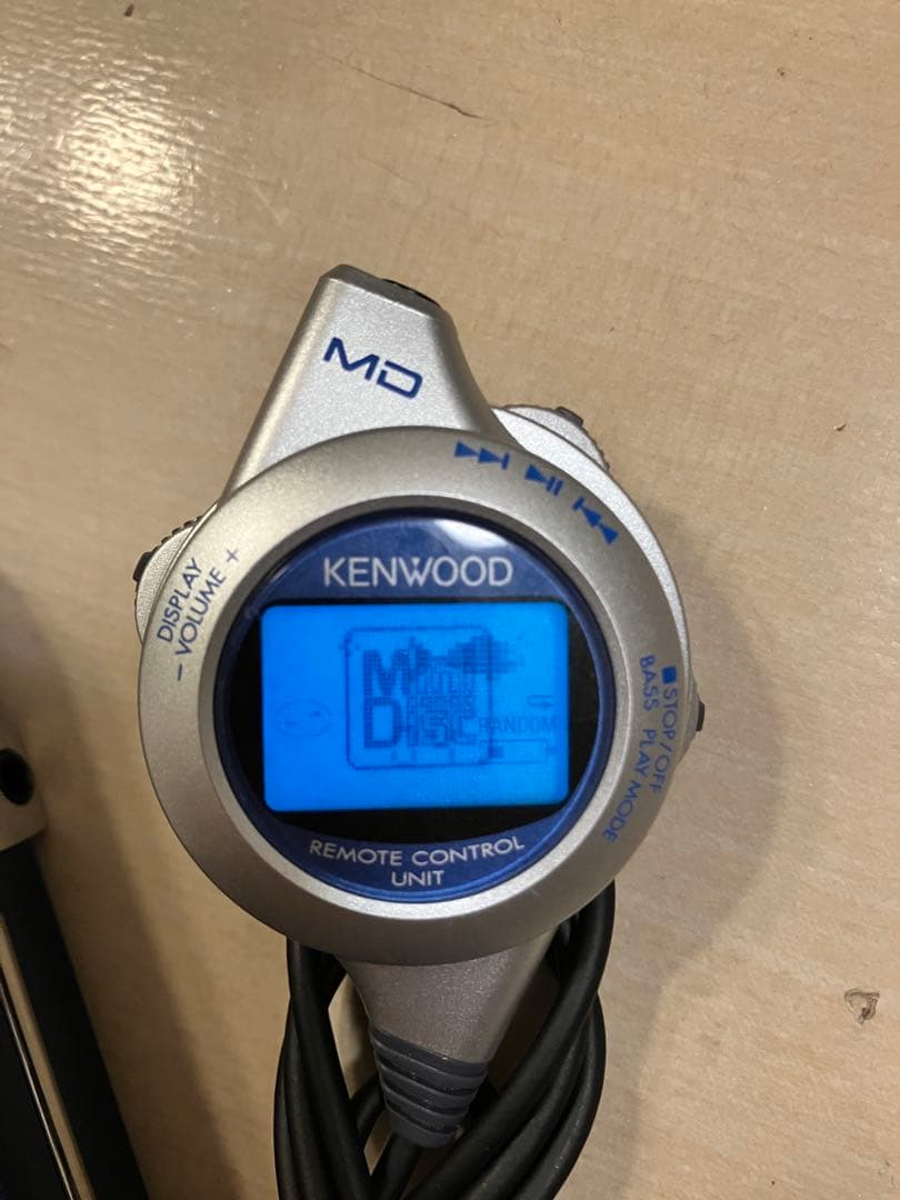 KENWOOD ポータブルMDプレイヤー　DMC-K9R