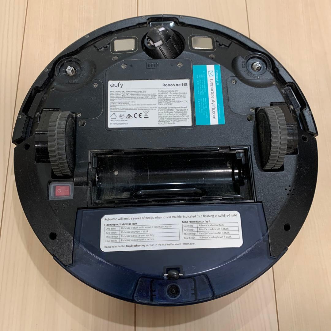 ブラック 自動掃除機 Anker Eufy RoboVac 11S 本体