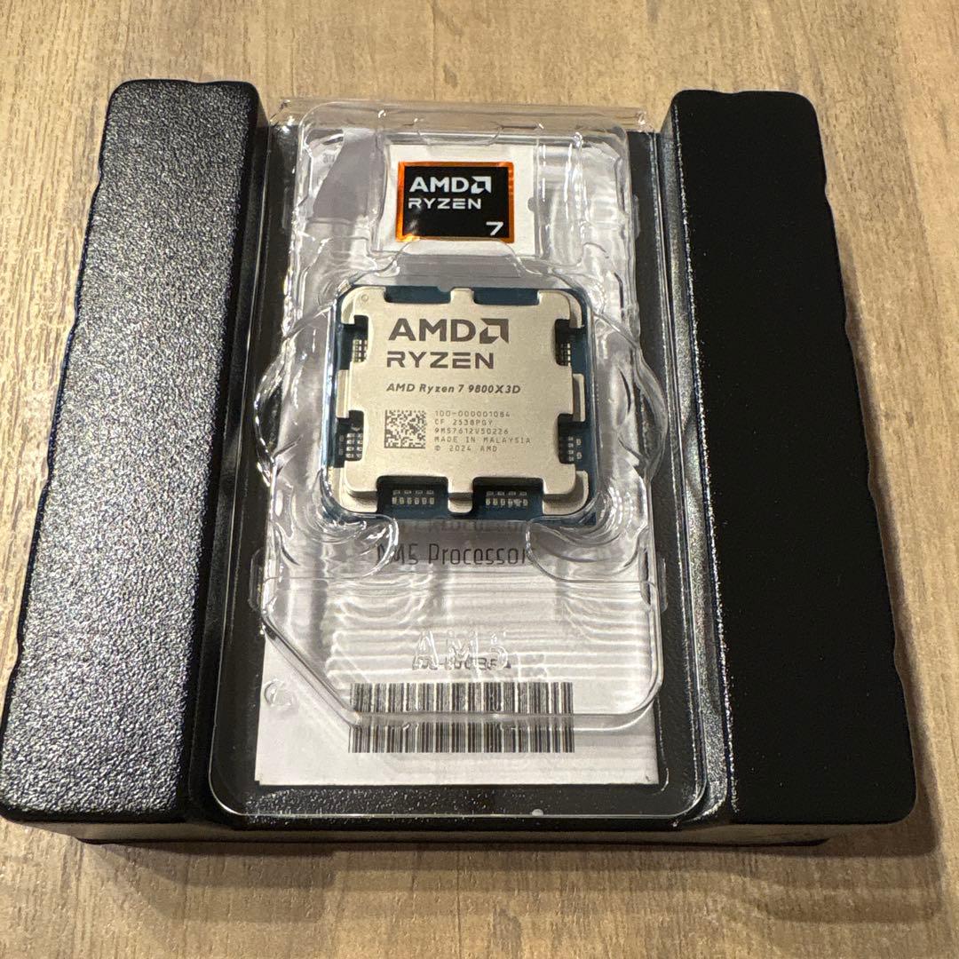 Ryzen 7 9800X3D AMD 動作品 国内正規品