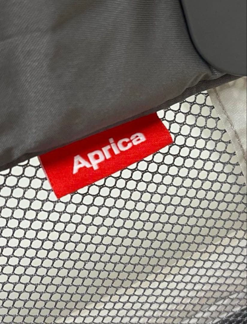 ココネルエアーAB グレーベア　アップリカ　ベビーベッド