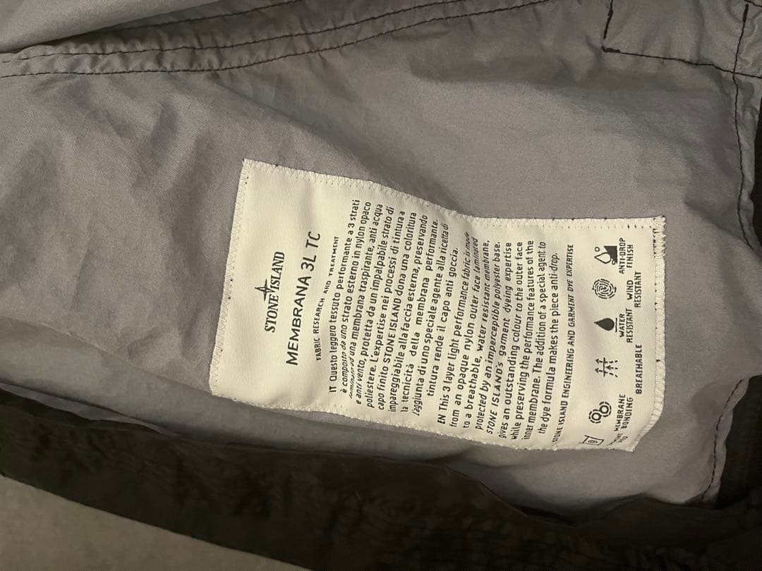 STONE  ボンバージャケット ブラック