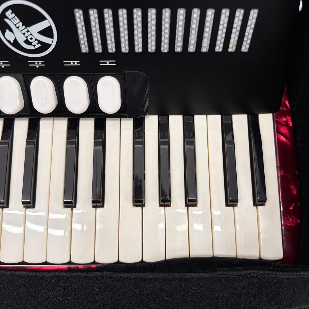 HOHNER BRAVO III 72アコーディオン ケース付