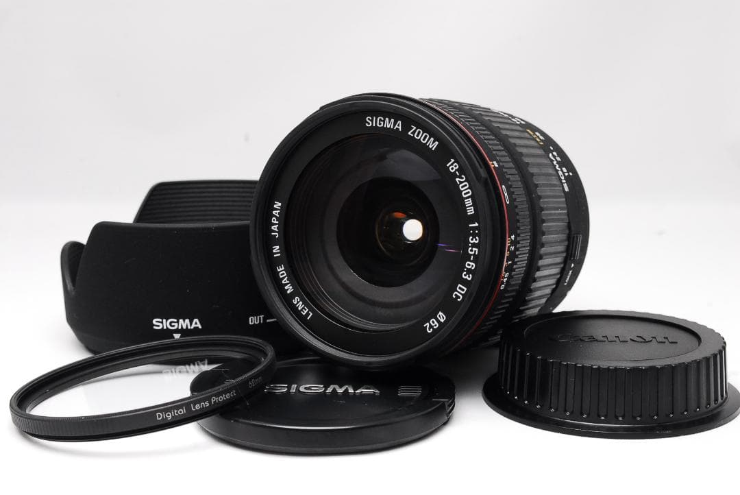 【美品】幅広いシーンで大活躍♥キヤノン用♥ SIGMA 18-200mm ♥