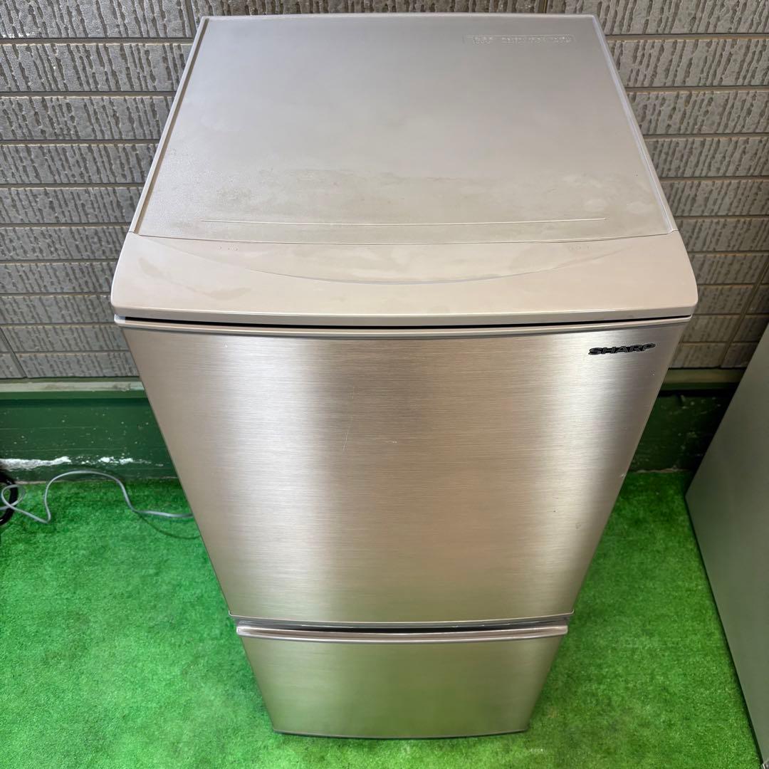 SHARP 137L 冷蔵庫 一人暮らし 人気カラー【地域限定配送無料】