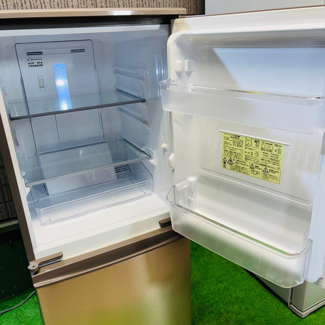 SHARP 137L 冷蔵庫 一人暮らし 人気カラー【地域限定配送無料】