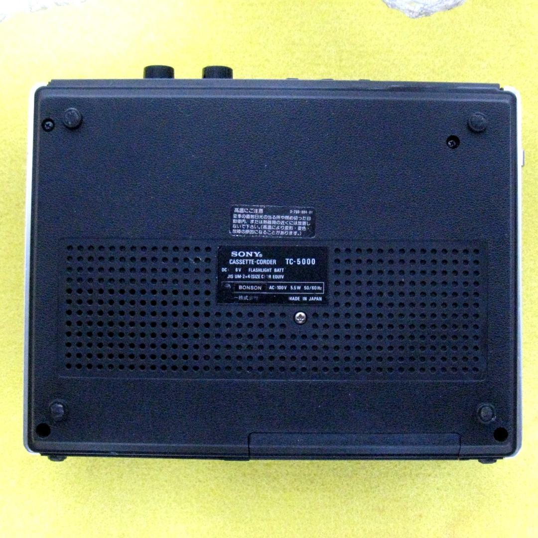 ☆ SONY TC-5000 カセットレコーダー　整備品