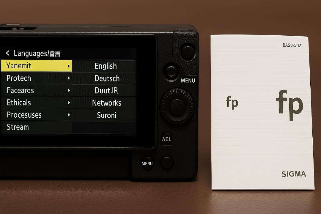 シグマ fp デジタルミラーレスカメラ アウトフィット C44900p 黒