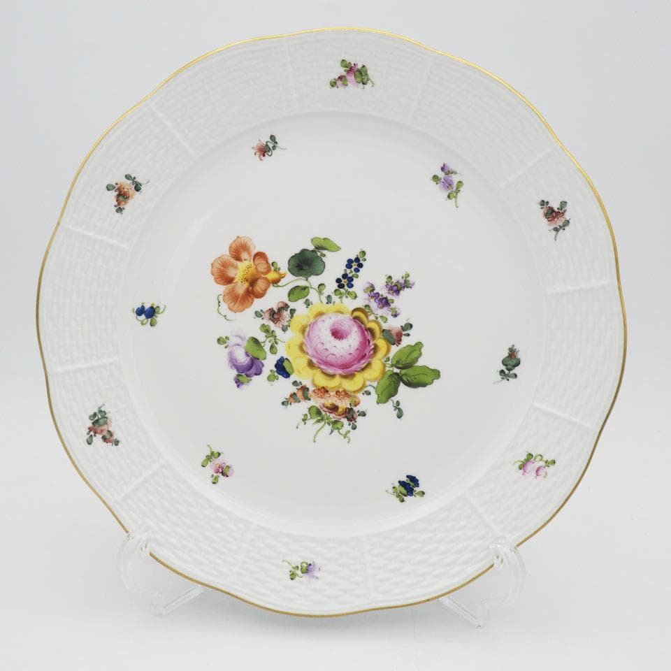 ヘレンド ヘレンドブーケ BHR 25.5cm ディナープレート ペア #3