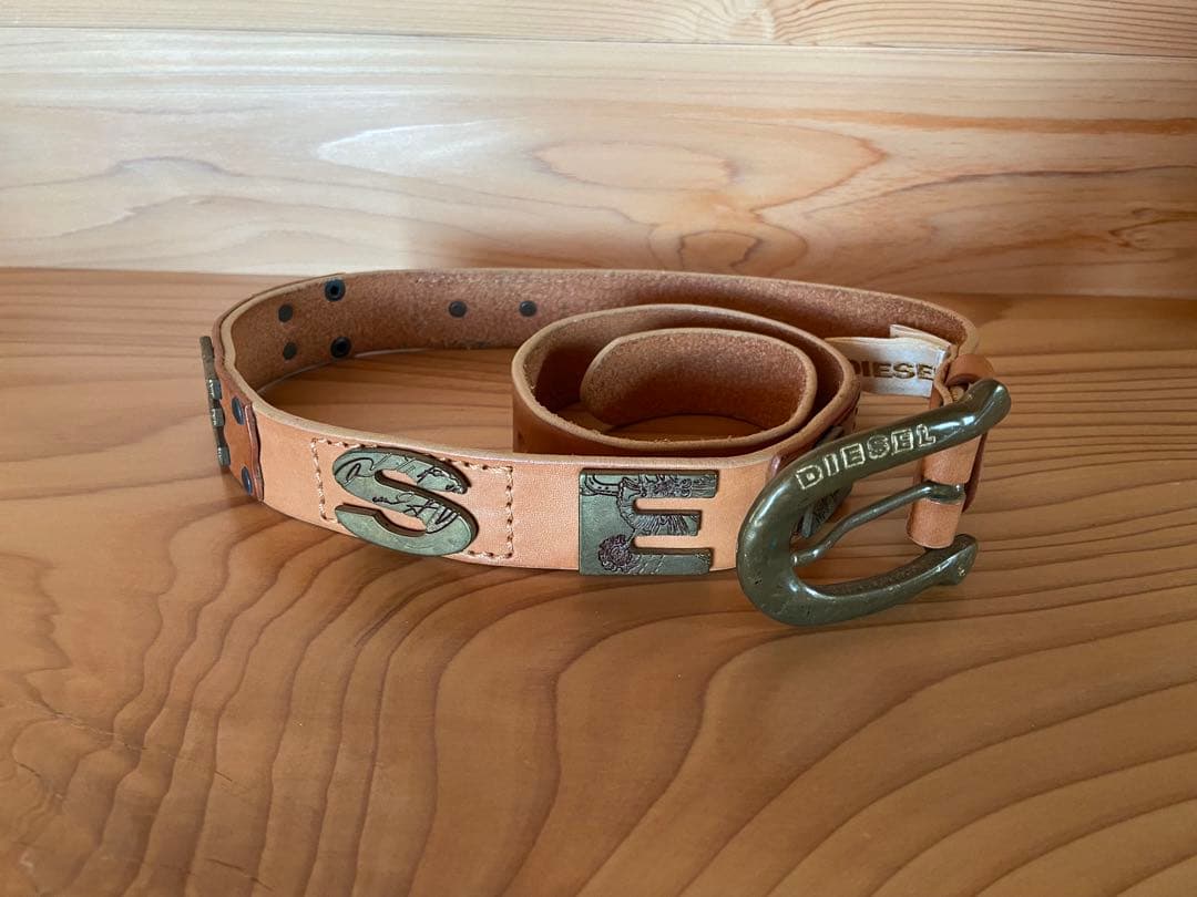 ディーゼル 希少デザイン レディース ベルト 85
