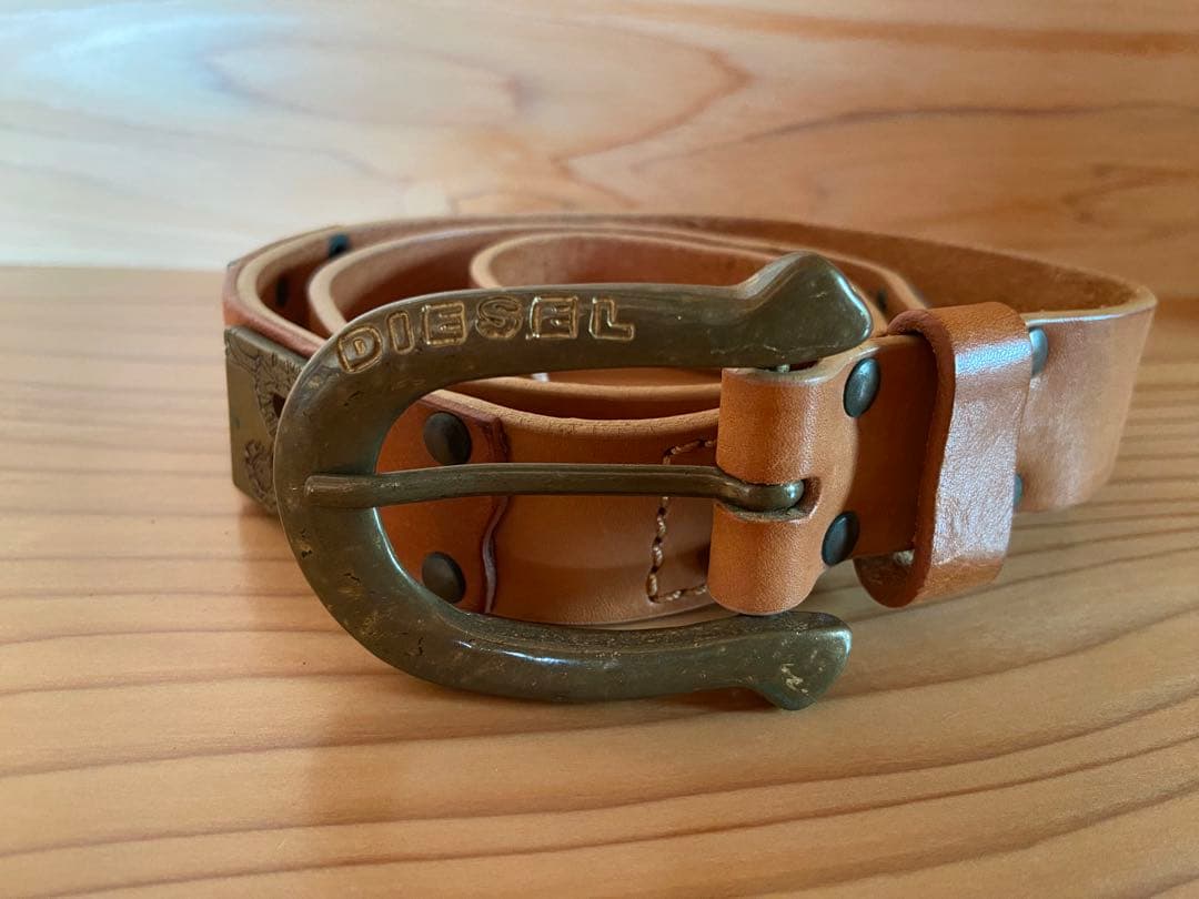 ディーゼル 希少デザイン レディース ベルト 85