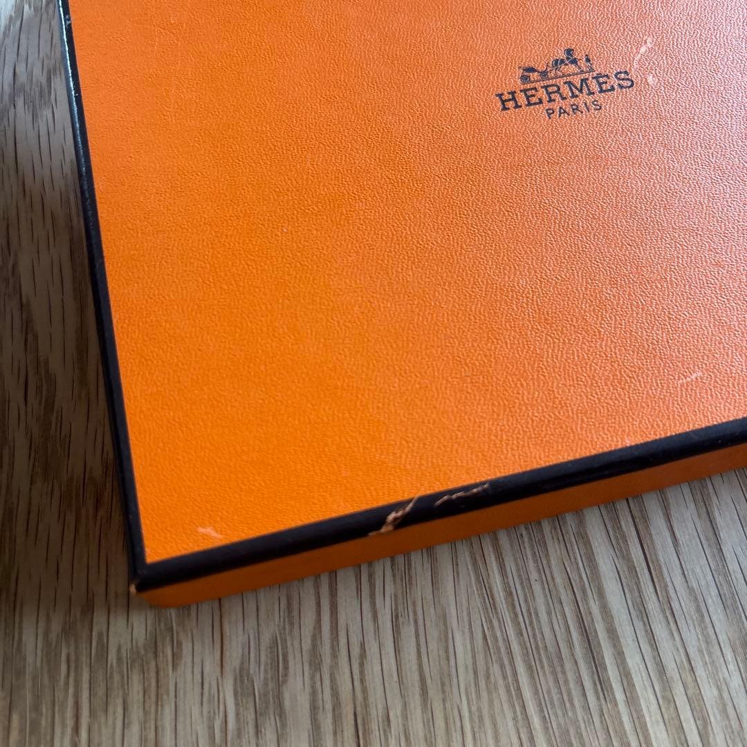 HERMES シェーヌダンクルスクエアプレート　箱あり