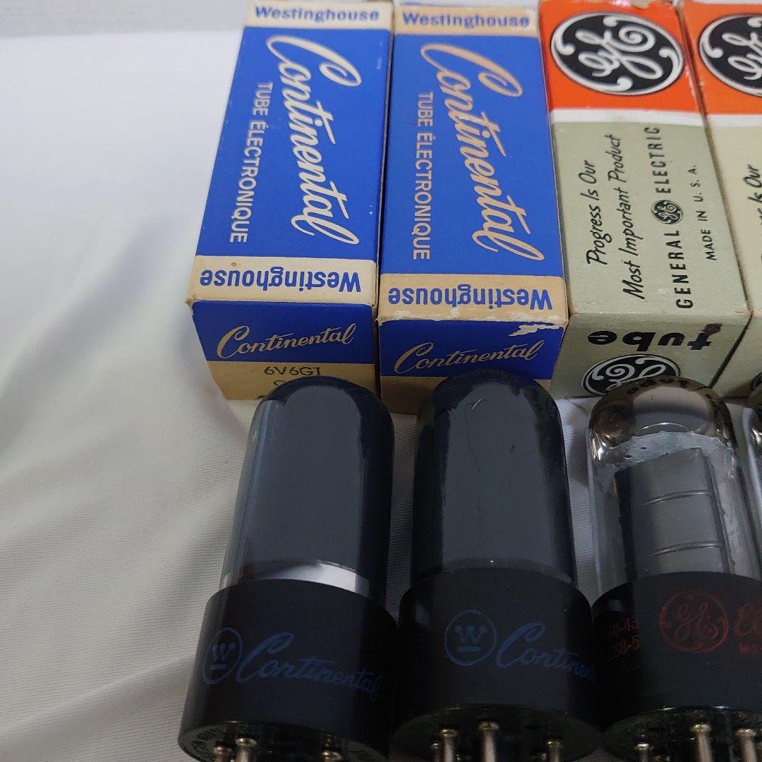 6V6GT 真空管 7本セット Westinghouse GE Raytheon