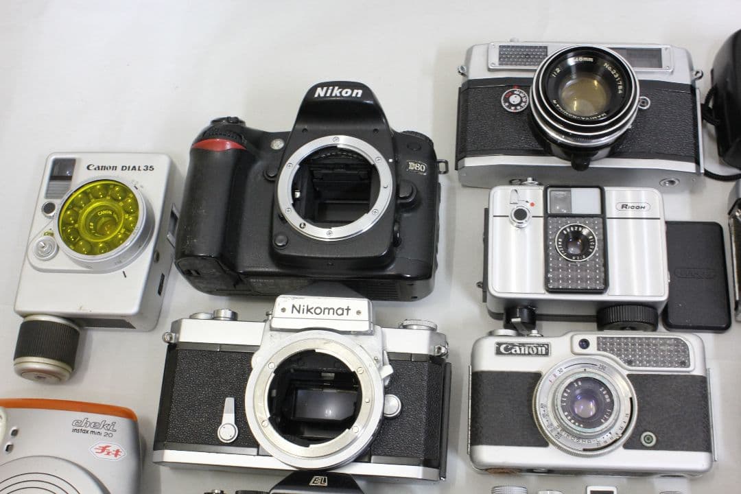カメラ類 まとめ売り 金属カメラ コンパクトフィルムカメラ エクステンダー 等