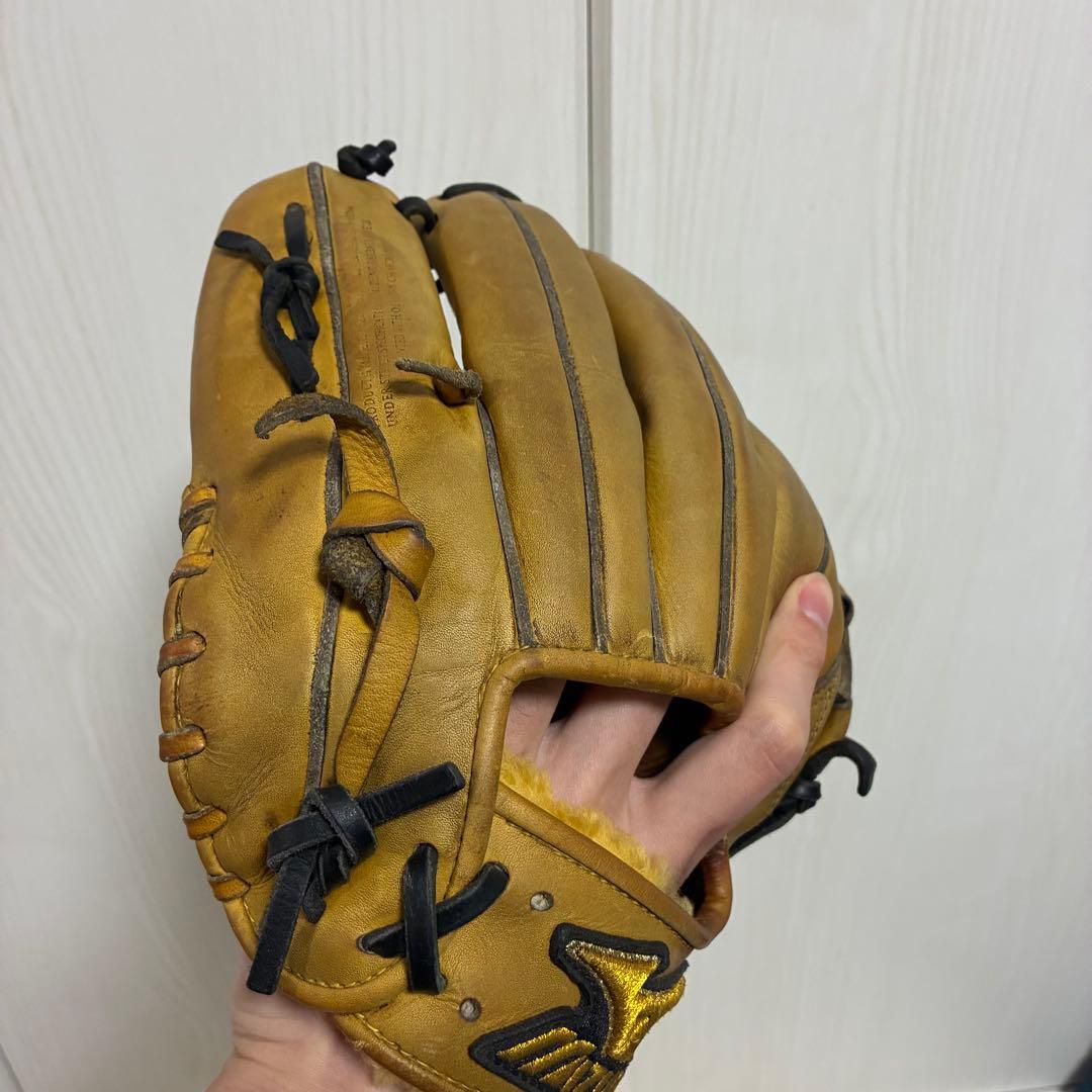 ミズノプロ (Mizuno Pro) 硬式グローブ 内野手用　イエロー