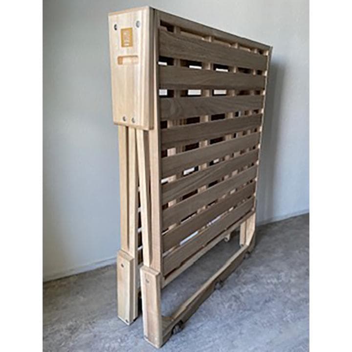 桐らくね プレミアム35 【日本製】 折り畳みベッド