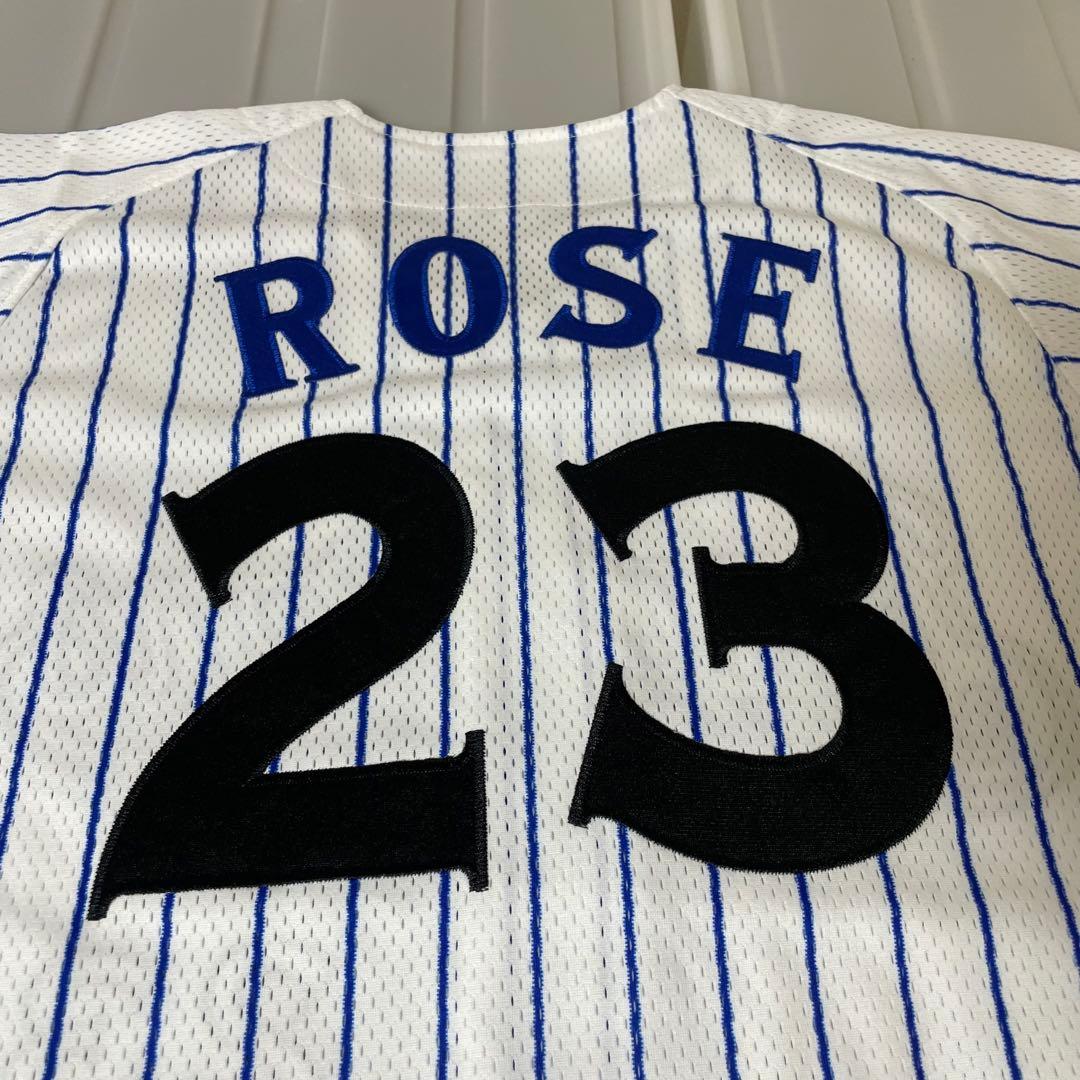 横浜ベイスターズ　ローズ　23 復刻レプリカユニフォーム　ホーム　刺繍　L