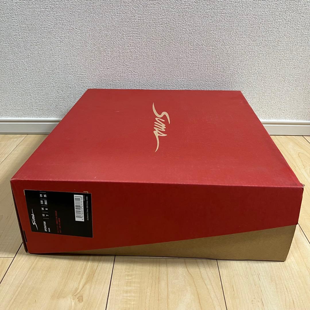 【美品_即日発送】SIMSシムスOPERATION オペレーション 25.0cm