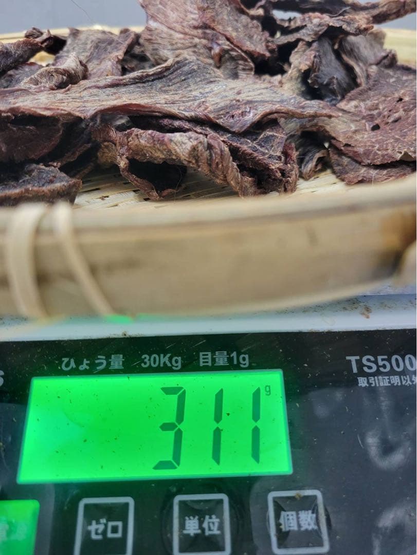 専用【厚切り】鹿ももジャーキー　310g トリミングした厚切りのプレミアム♪