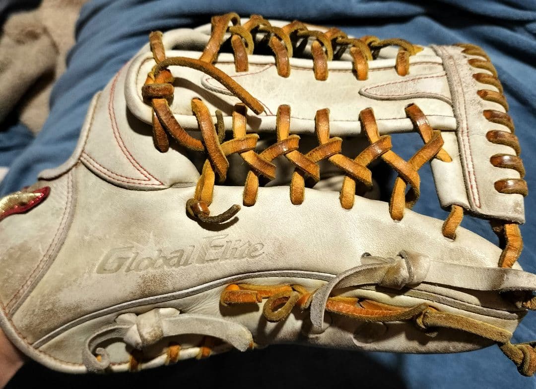 ら*ん様 ミズノ Global Elite japan 硬式野球グローブ 外野手