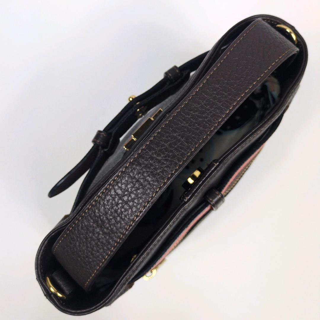 IANNE イアンヌ エルぺ ショルダーバッグ ブラウン 2way 斜め掛け