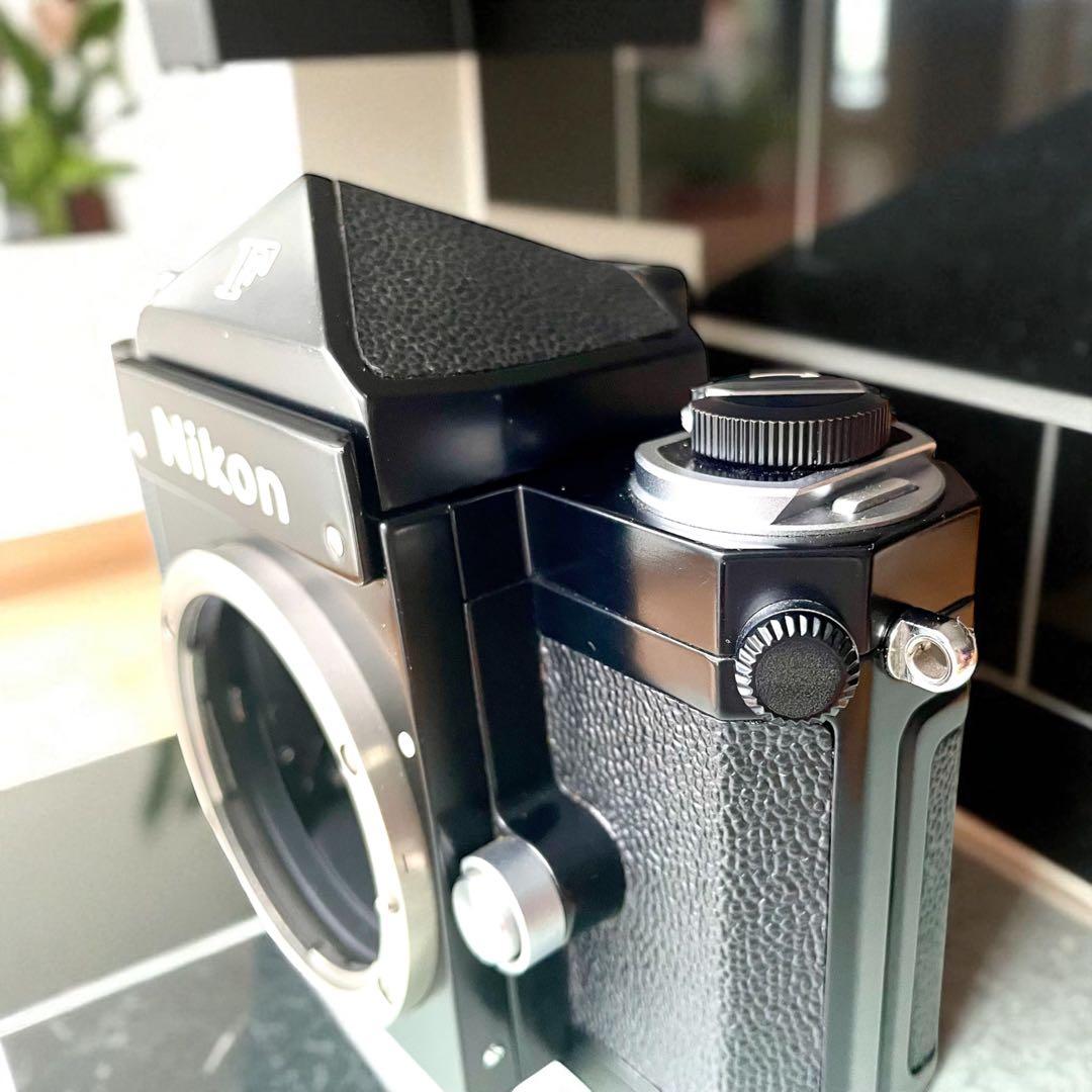 【OH済×コレクターズ未使用品】ニコンFアイレベル　　希少ブラックボディ