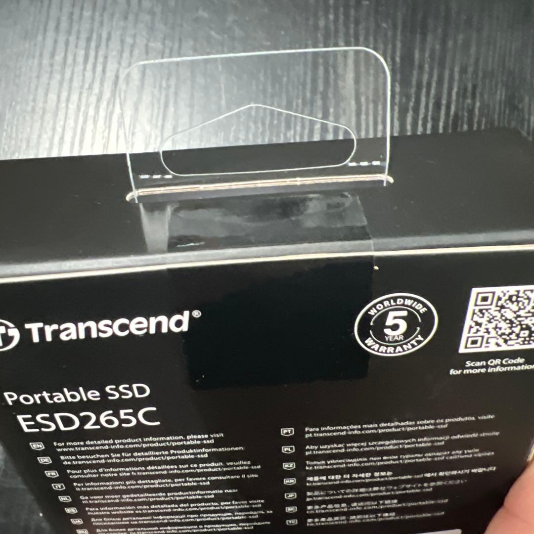 Transcend ESD265C 1TB ポータブルSSD
