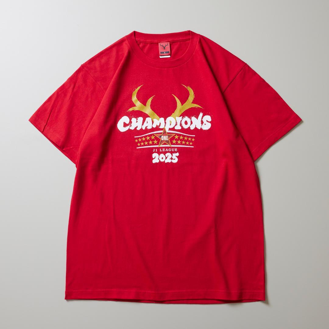 r*r様 鈴木 優磨選手のサイン入り「25Ｊ１リーグ優勝記念Tシャツ」