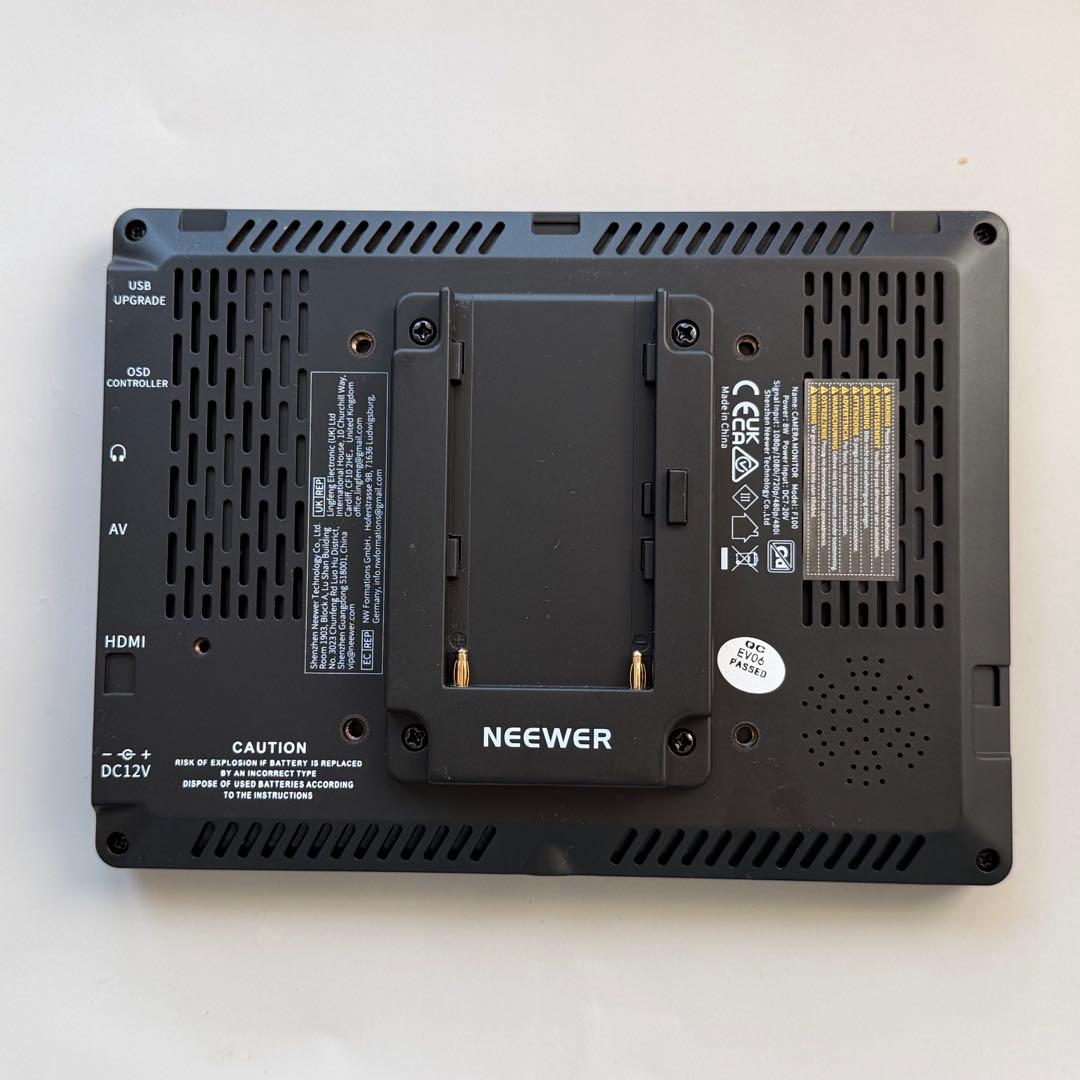 NEEWER HDMIモニター⚠️バッテリーなし