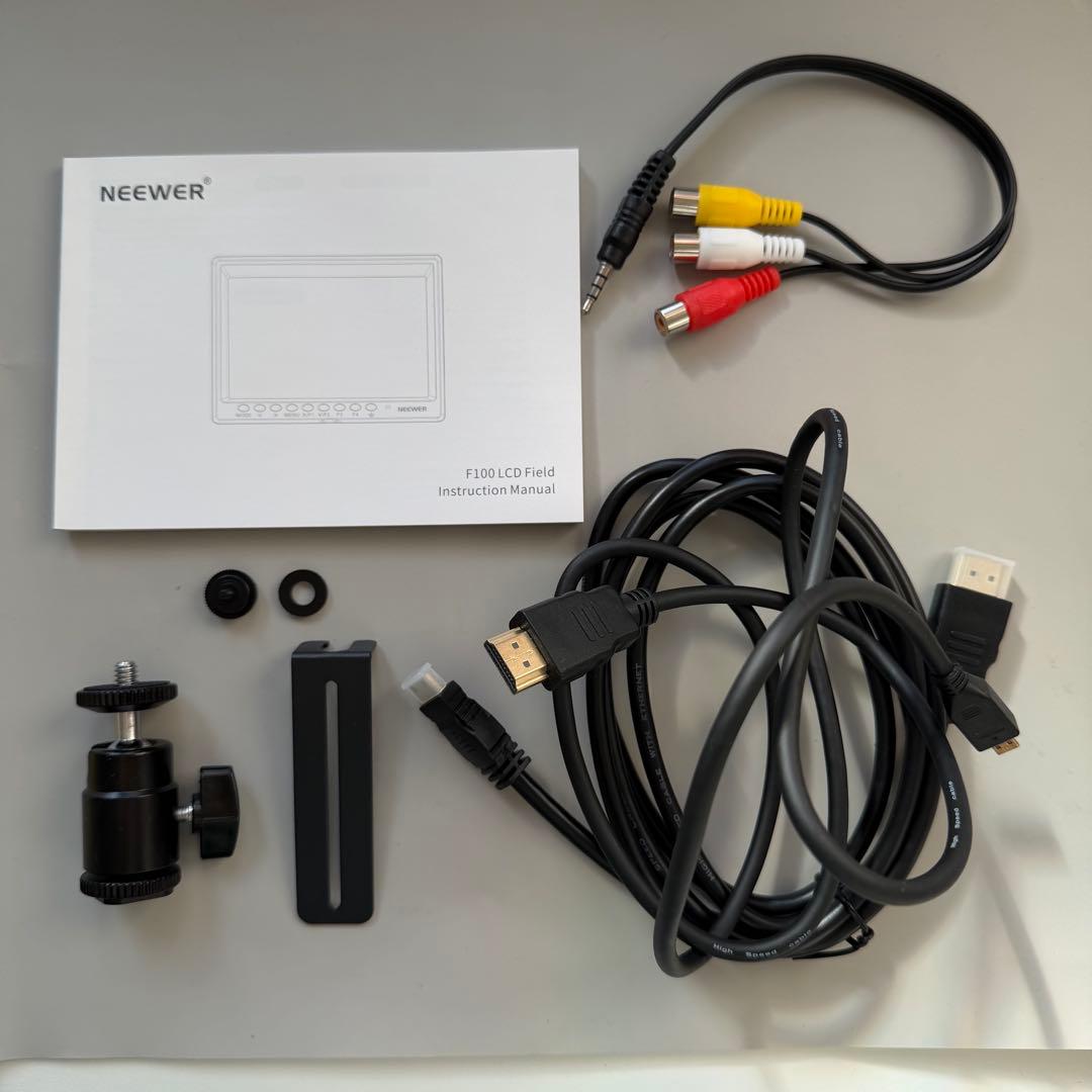 NEEWER HDMIモニター⚠️バッテリーなし