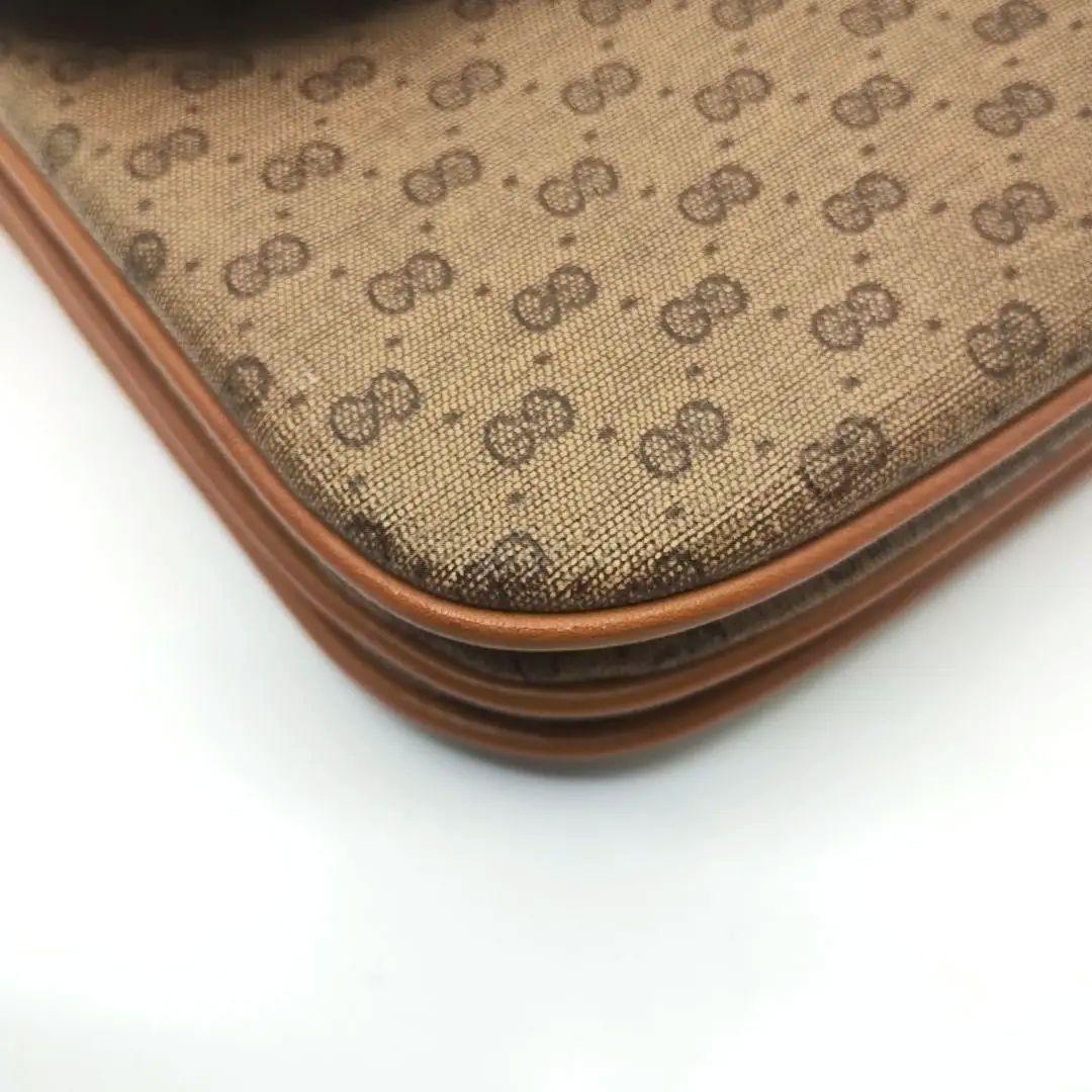GUCCI グッチ　オールドグッチ　ショルダーバッグ　マイクロGG