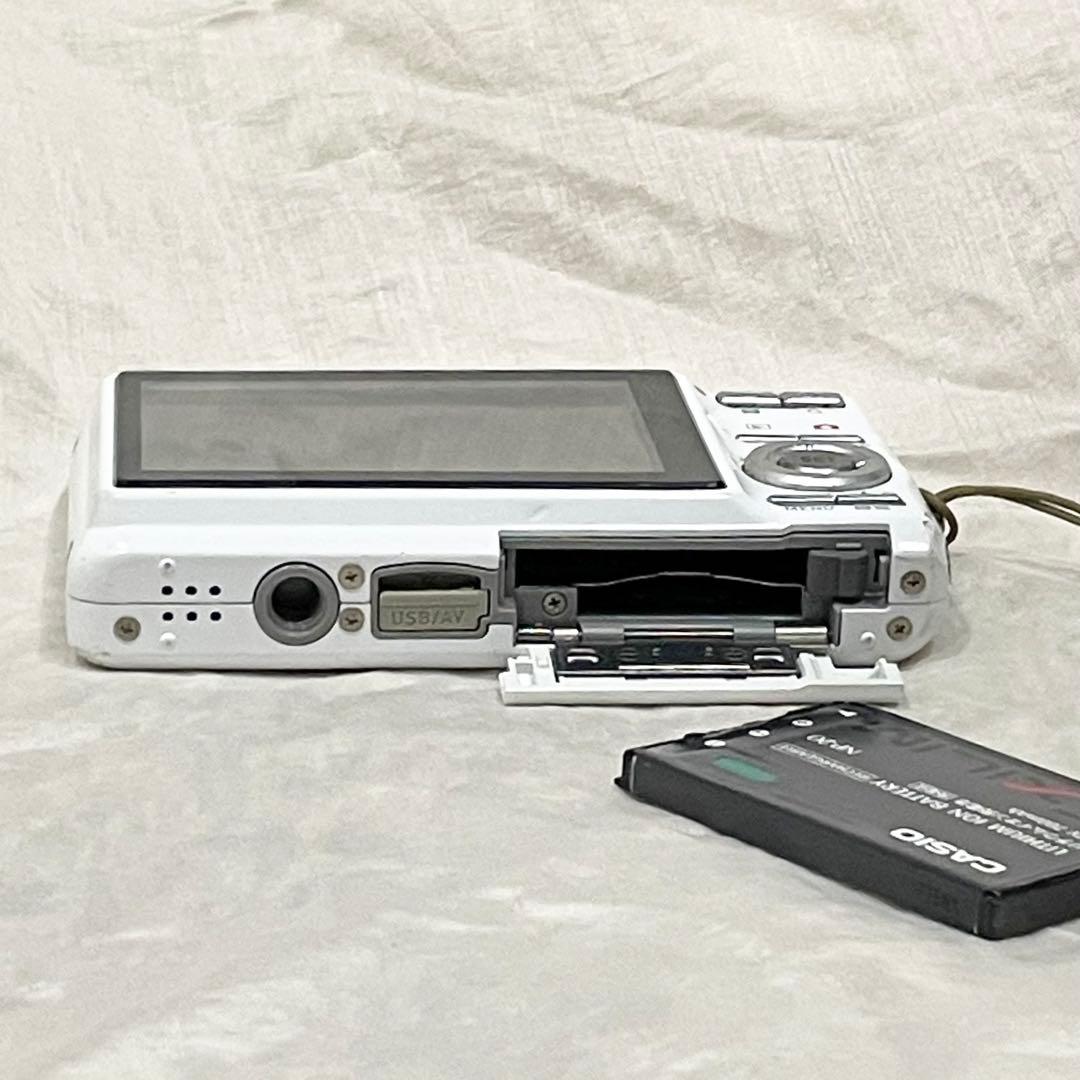 動作確認済 カシオ EXILIM Z77 7.2MP デジタルカメラ ホワイト