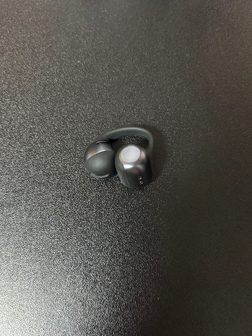 Shokz OpenDots ONE イヤーカフ ワイヤレスイヤホン　ブラック