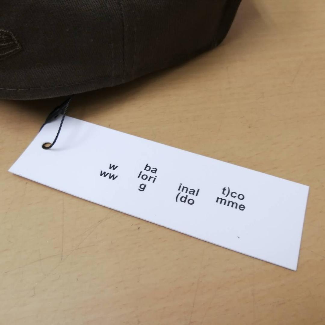 BAL×NEW ERA 9TWENTY b LOGO CAP ロゴキャップ