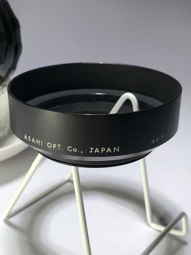 フード付pentax super takumar 50mm f1.4 m42