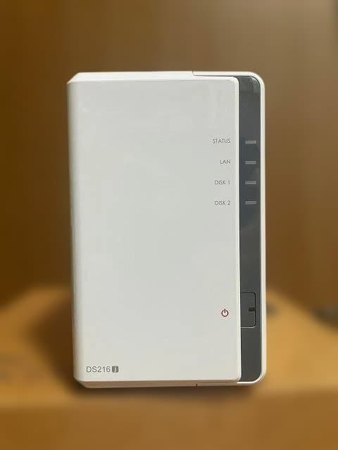 Synology DS216j NAS 2ベイ