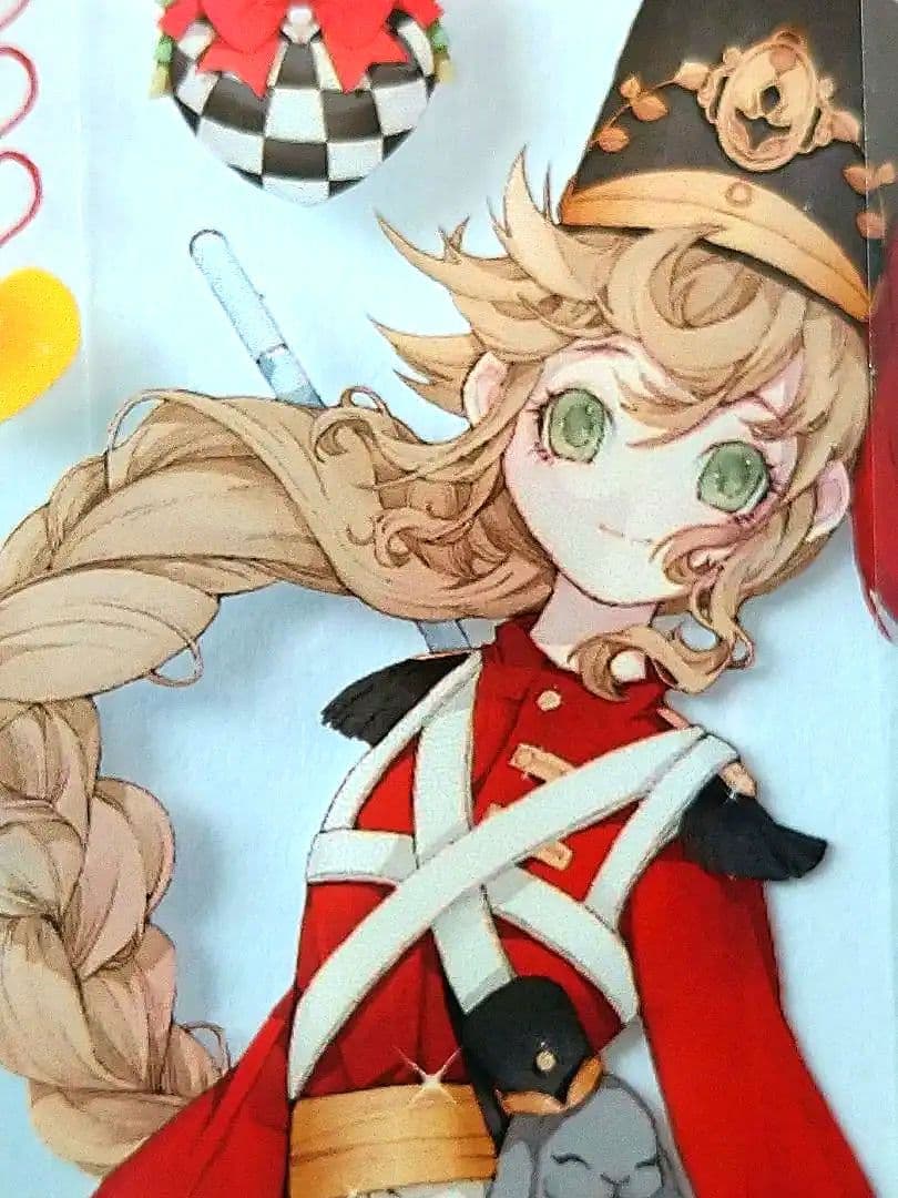 ✩のこり１✩J65＃小兔兵進行曲(PET)切り売り海外人物マステ女の子