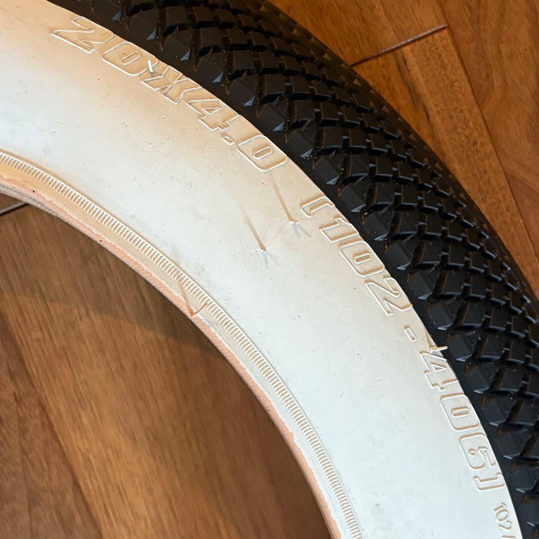 VEE Tire Speedster 20×4.0 ホワイトウォール MATE等