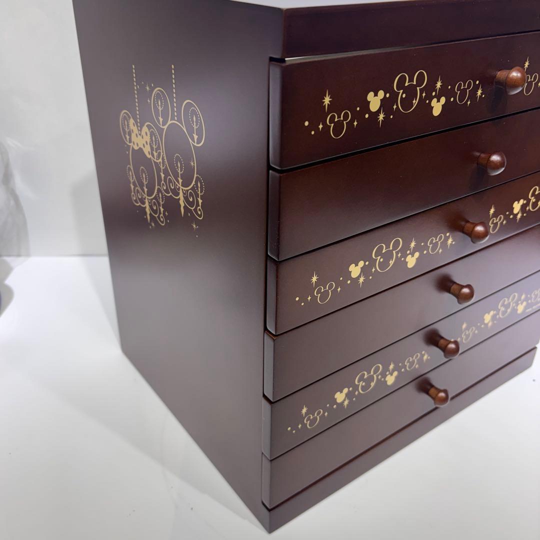 希少！新品・未使用品！ベルメゾン ディズニー アクセサリーケース 6段