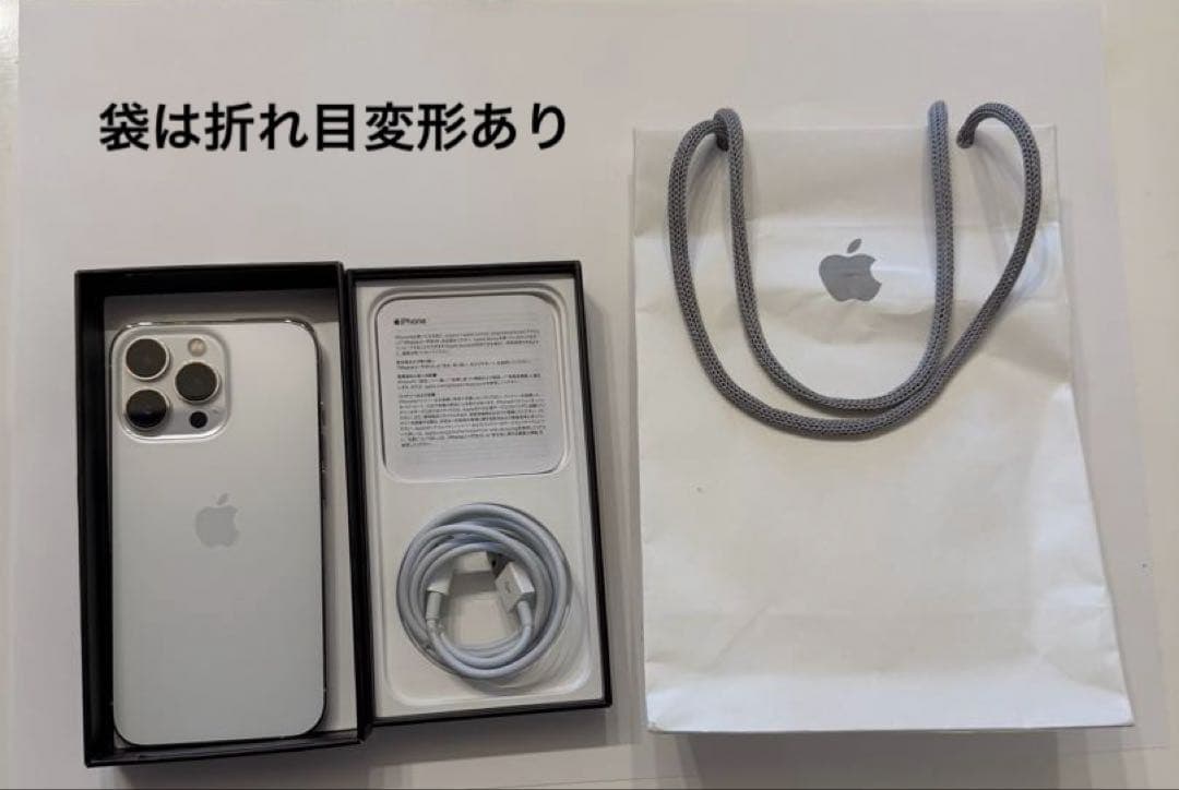 Apple iPhone 13 Pro 256GB 本体 シルバー 箱袋あり