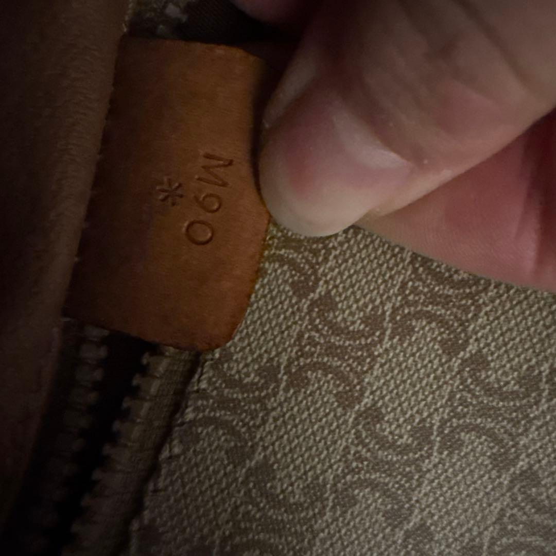 CELINE ヴィンテージ　マカダム ベージュ ショルダーバッグ