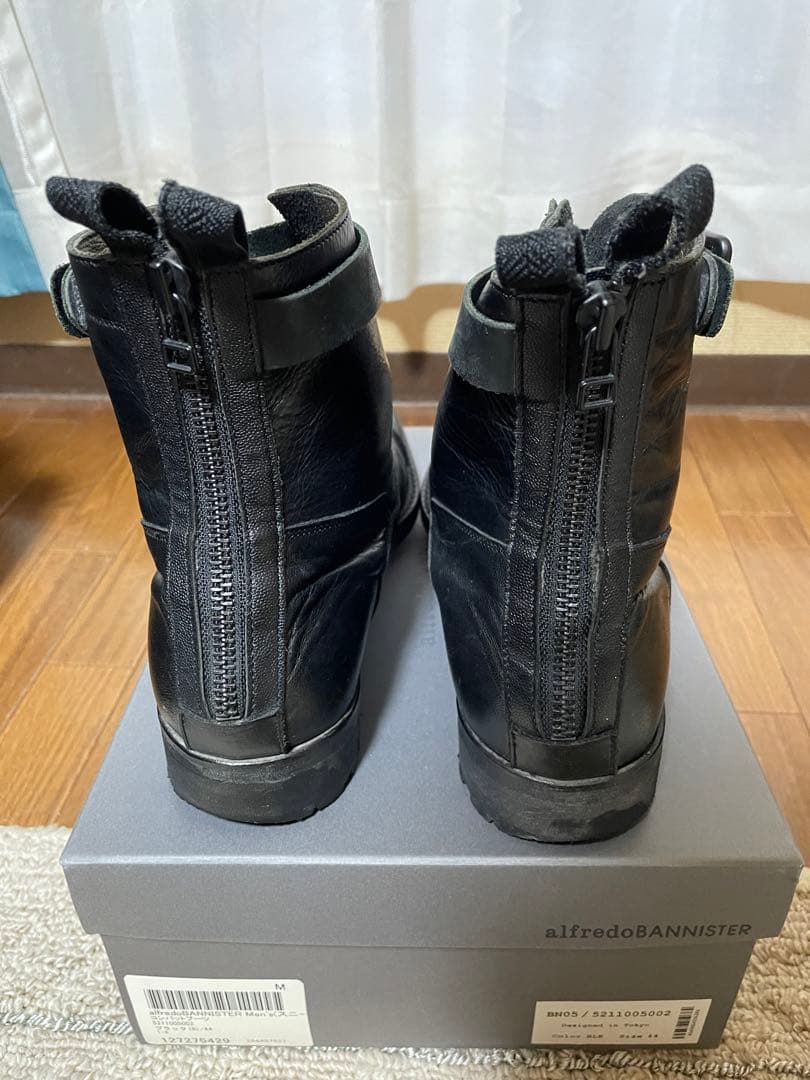 alfredoBANNISTER ブラックブーツ